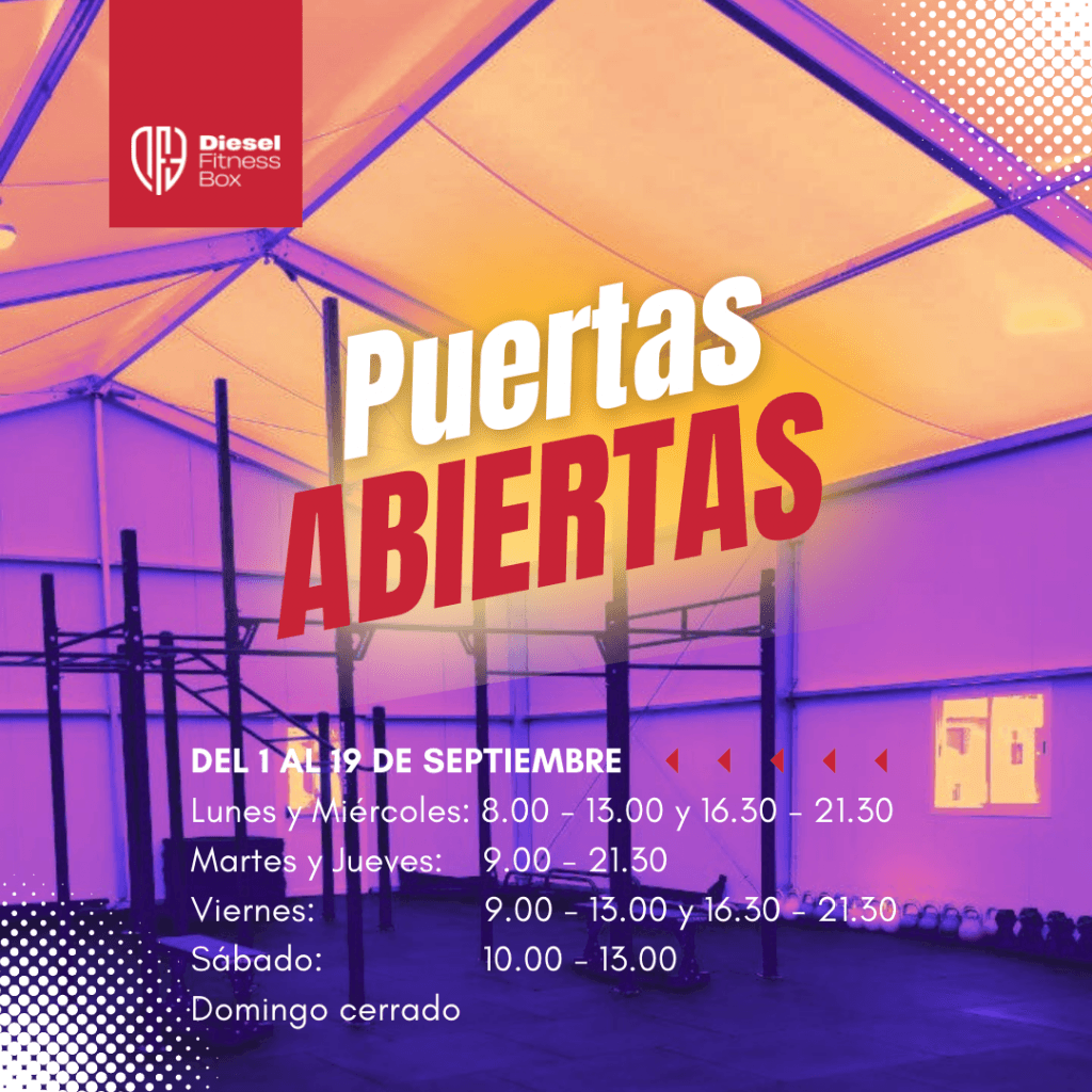 Jornadas de Puertas Abiertas en Diesel Fitness Box
