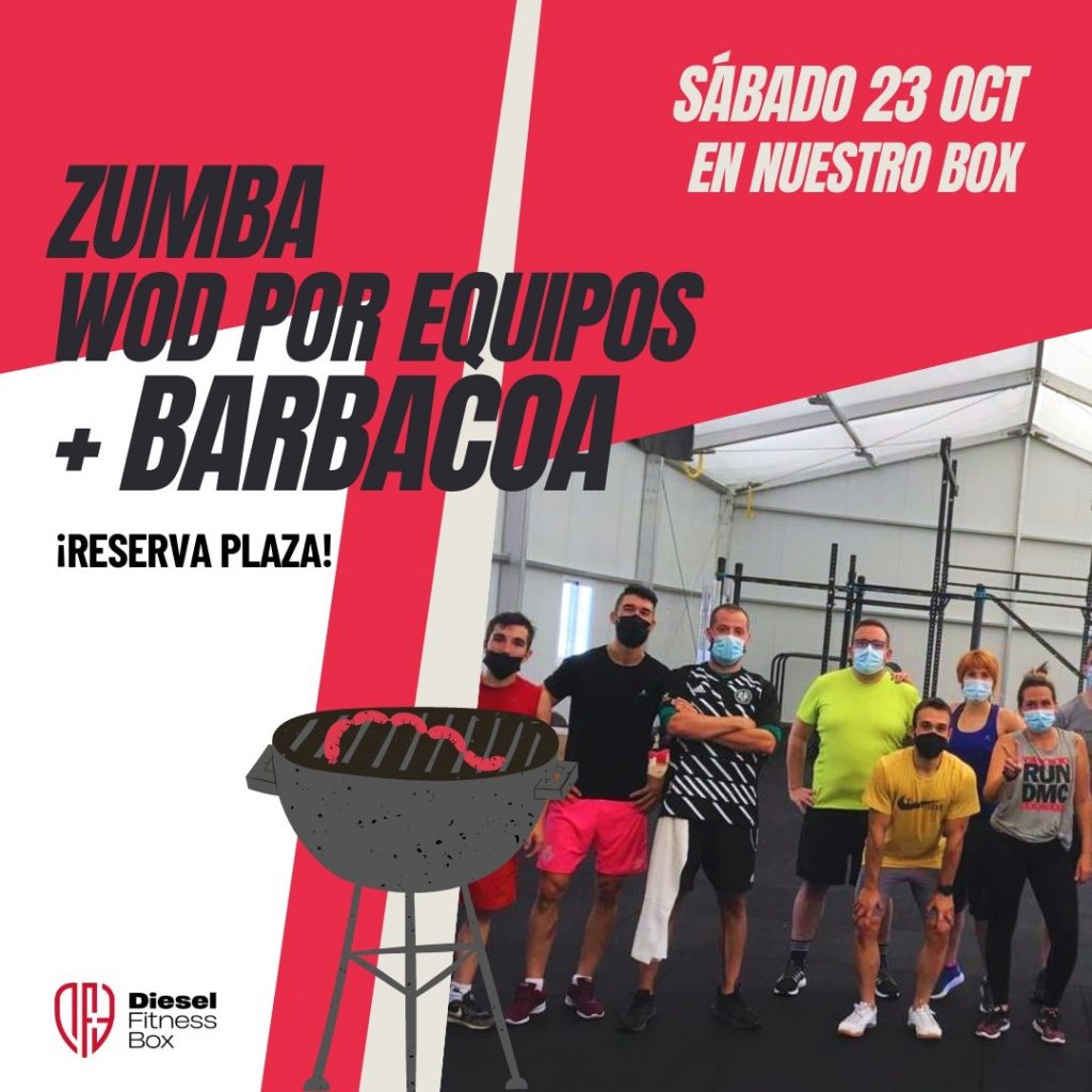 WOD CrossFit por equipos + Barbacoa