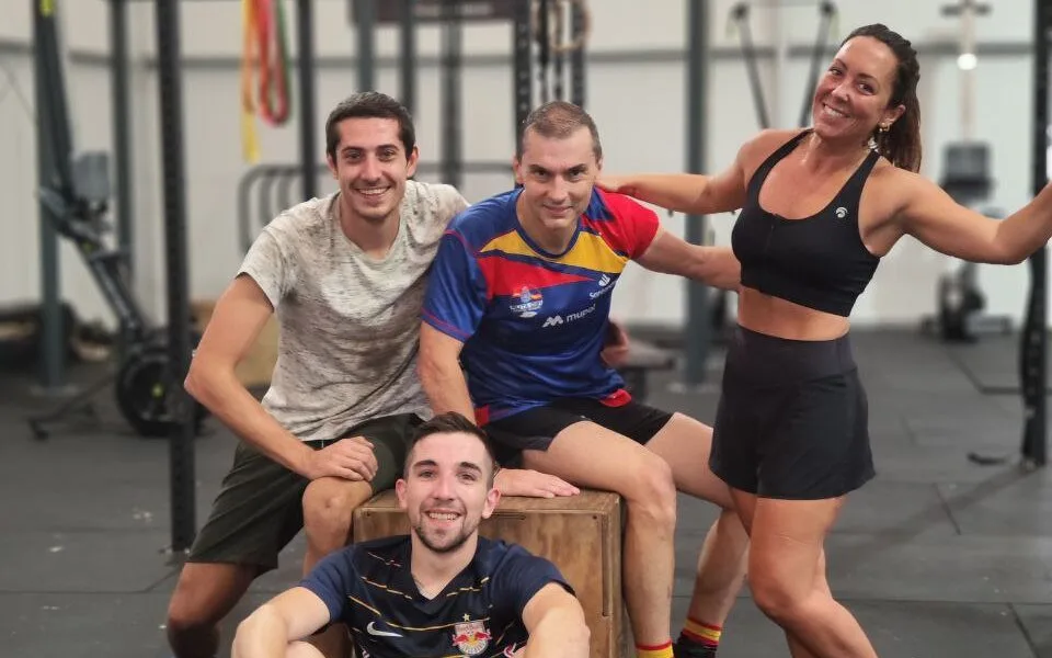 Diesel Fitness Box. Rober, MarÃa, Iván y Santi