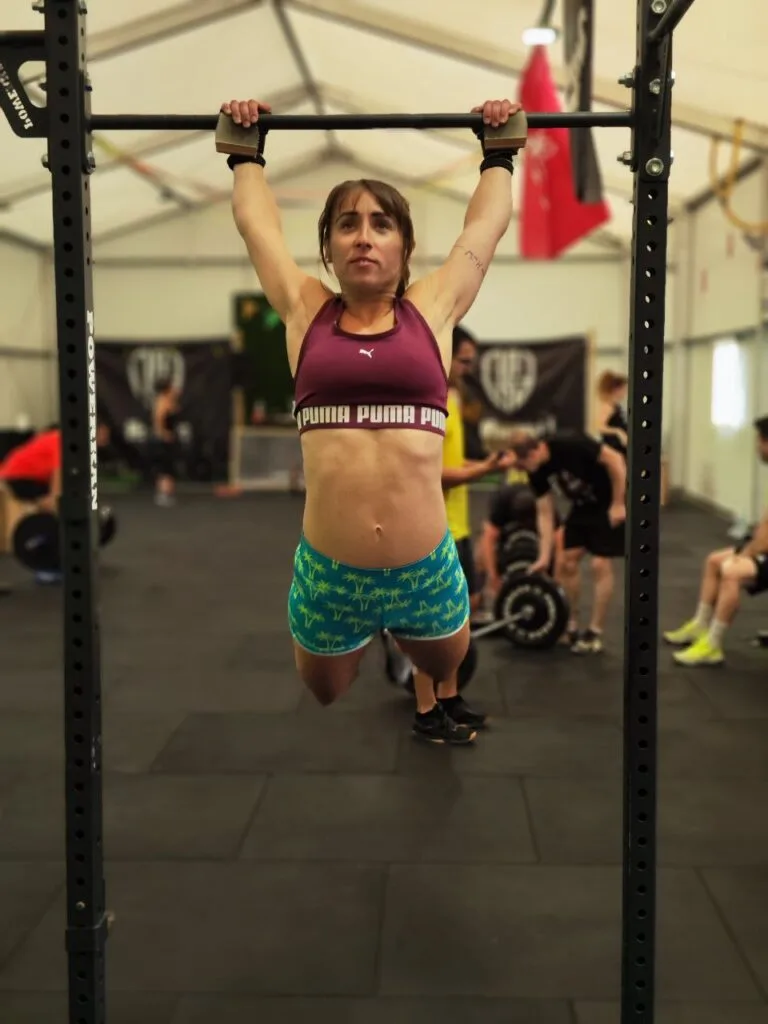 Diesel Fitness Box. Ana en el rack de crossfit