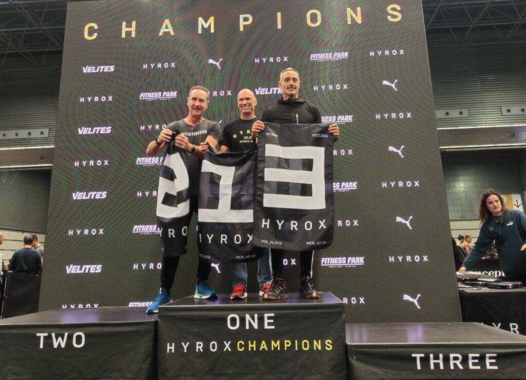Hyrox Bilbao 2024. Finalistas Age Group.
