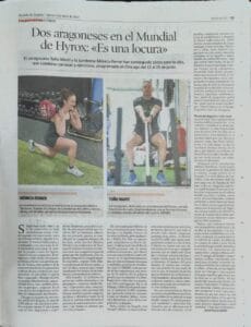 Heraldo.es > Noticias > Dos Aragoneses en el Mundial Hyrox 2025