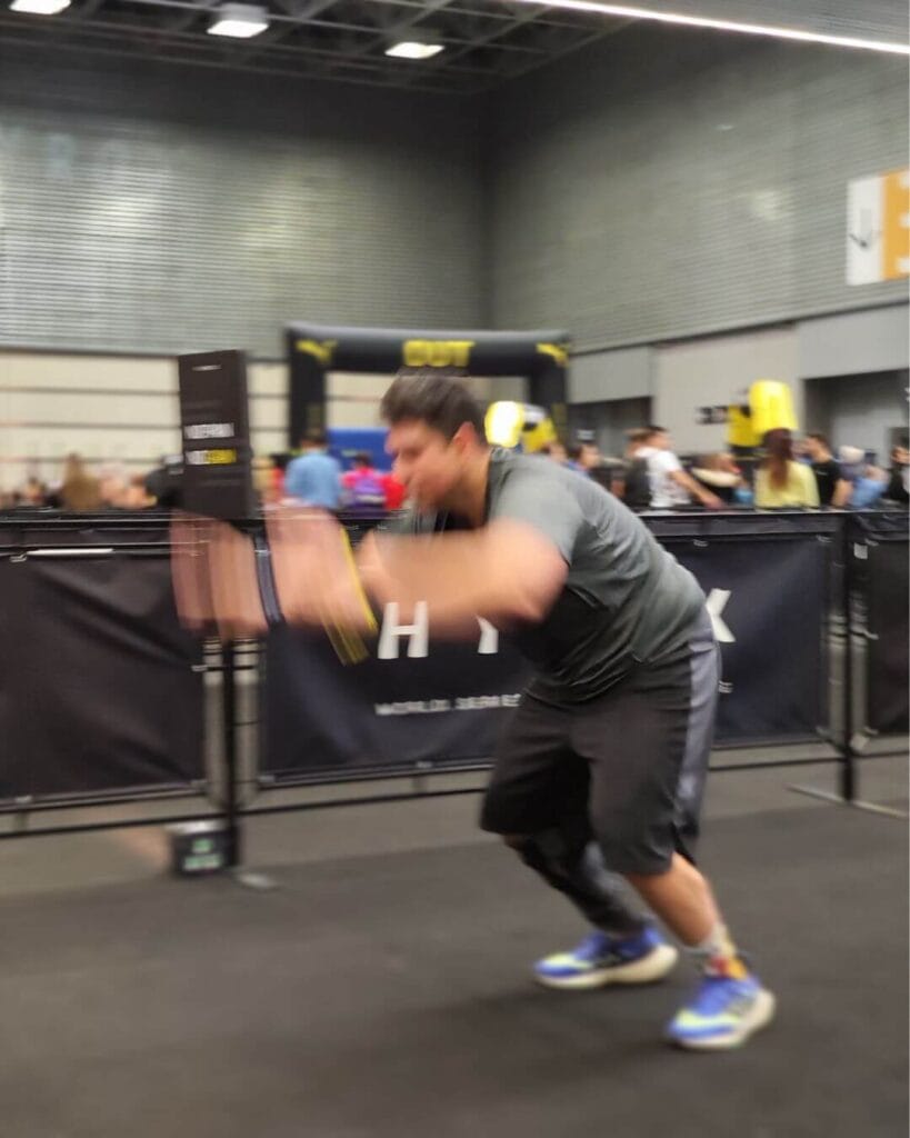 HYROX Bilbao Burpee Broad Jump